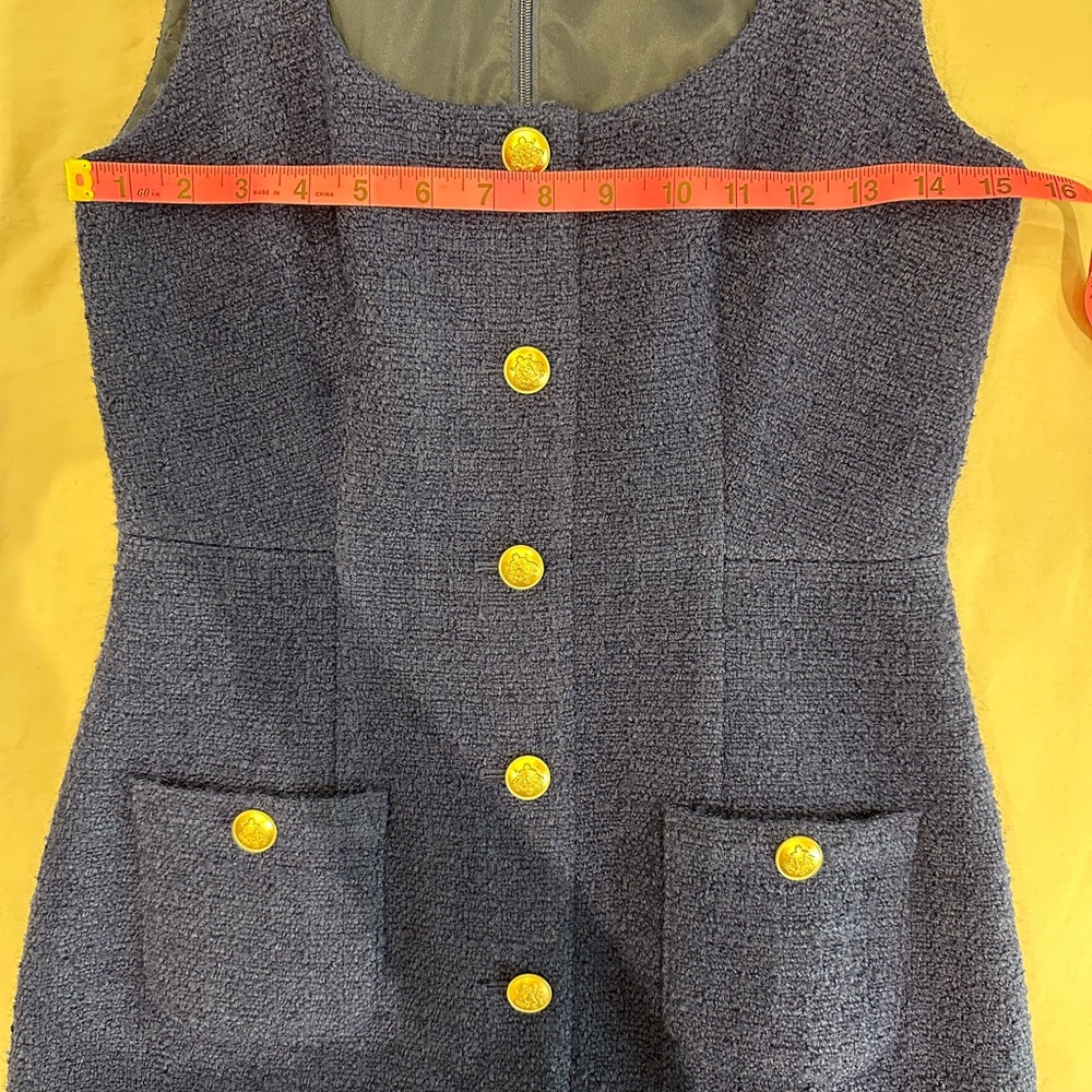 J Crew Tweed Sleeveless Dress - Picture 8 of 8